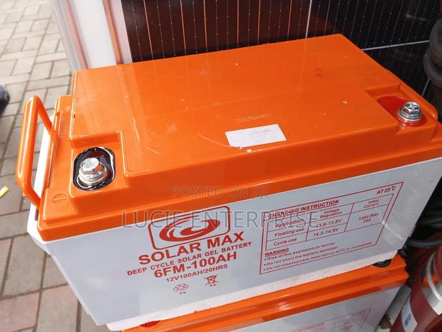 Solarmax Solar Battery 100ah - main view