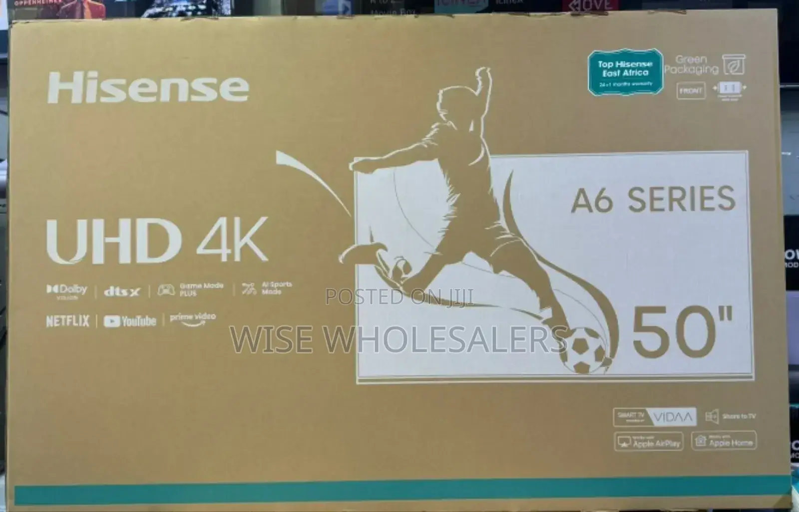 Hisense Tv 50" A6 Hisense Tv 50" A6