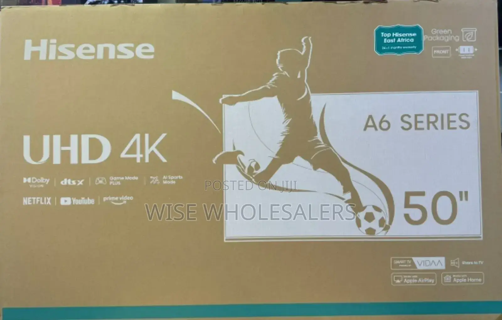Hisense Tv 50" A6 Hisense Tv 50" A6