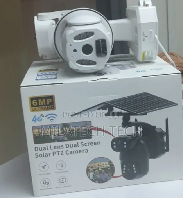 Solar Camera 6mp Oudoor Wireless Camera.,;'