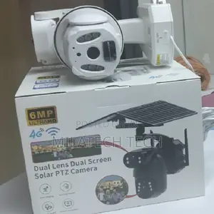 Solar Camera 6mp With Double Panel Camera