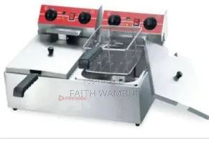 Commercial Chips Fryer 6 Litres Double/Chips Fryer
