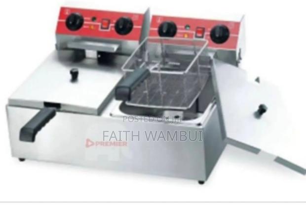 Commercial Chips Fryer 6 Litres Double/Chips Fryer