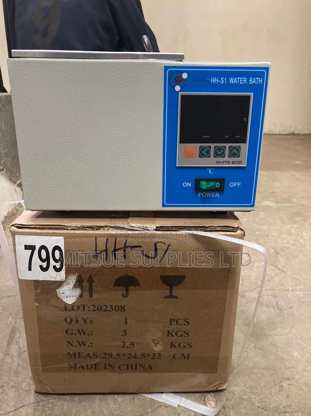 Water Bath Electrical With Thermostat, Hh-s1, 3.15l