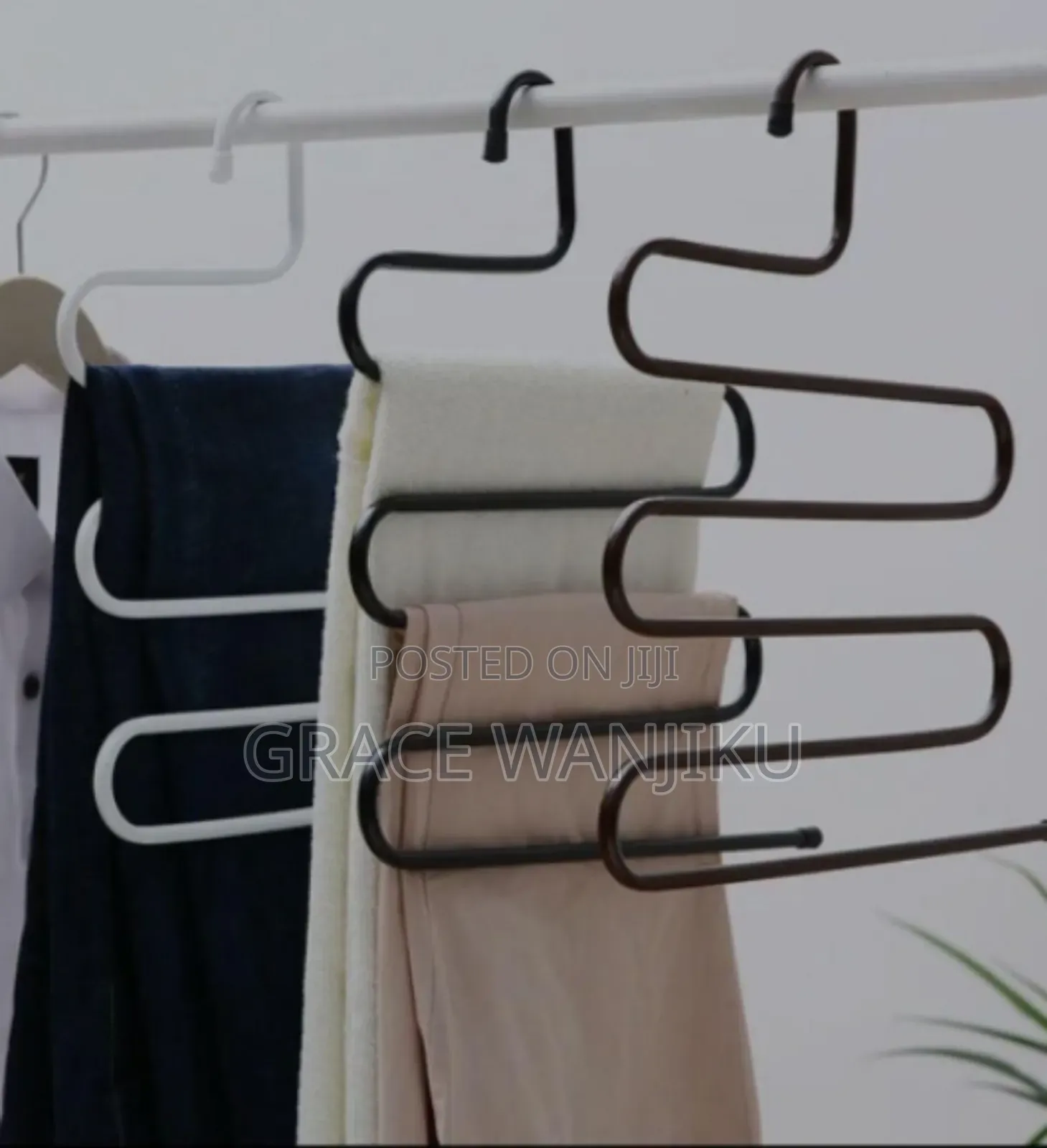 Trouser Hunger Black White Brown