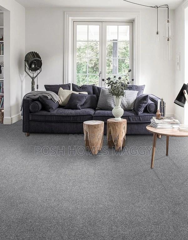 Dark Grey Delta 4mm Wall to Wall Carpet - thumbnail 2
