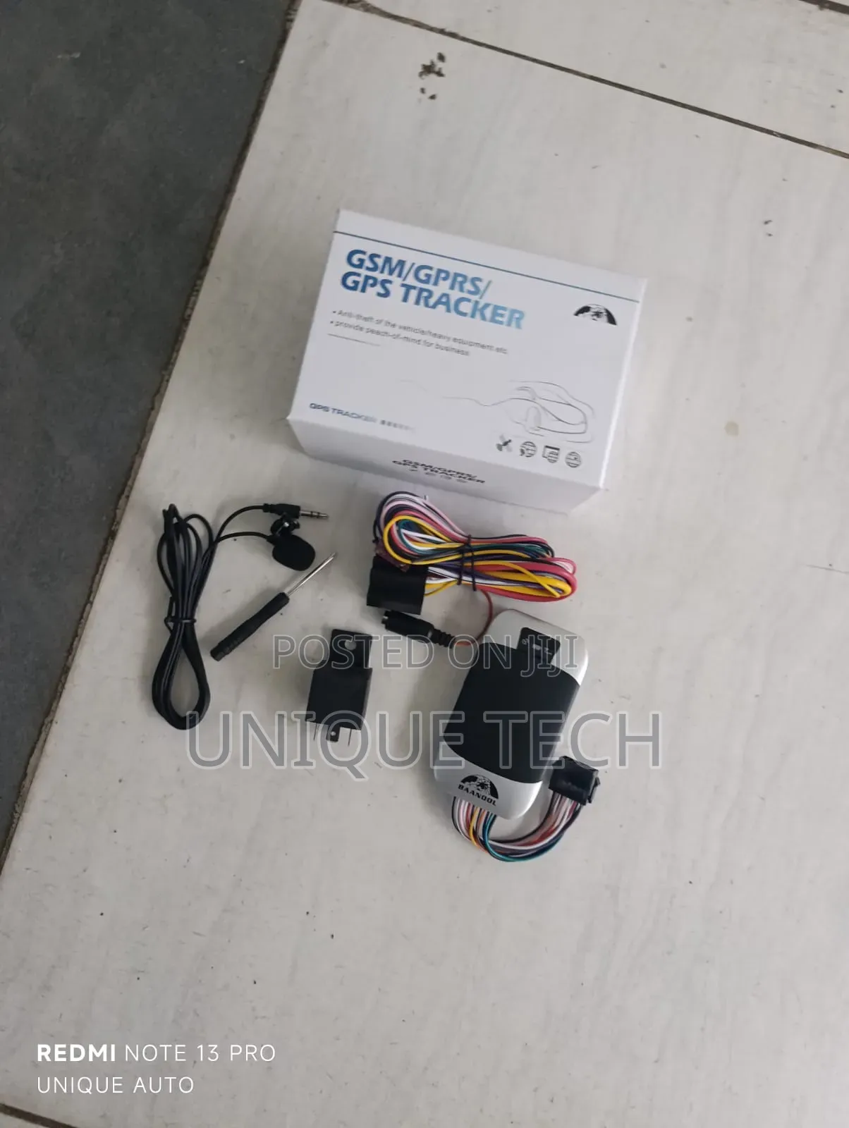 GSM/GPRS/GPS Car Tracker – Real-Time Vehicle Control
