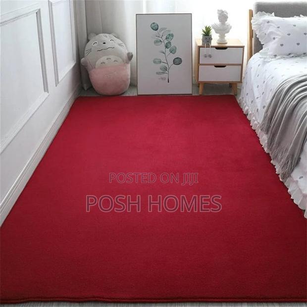 Maroon Delta 4mm Stylish Carpet - thumbnail 2