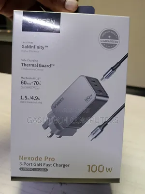 Brand New Ugreen Nexode Pro 100w 3-Port Gan Fast Charger