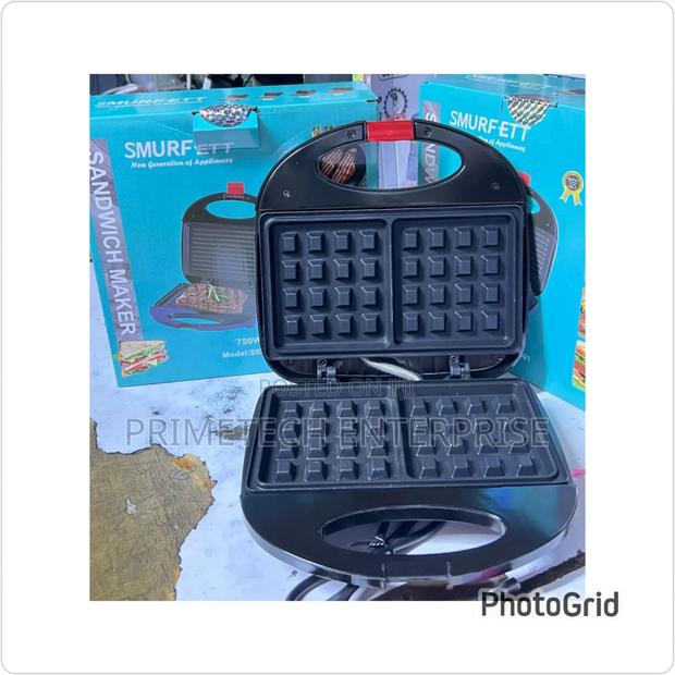 Smurfett Waffle Maker- 2slot - main view