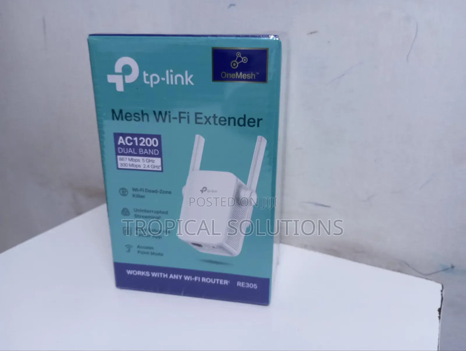 Tp-Link Ac1200 Wireless N Wall Range Extender Tl-Re305