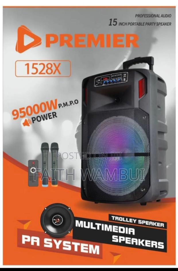 Quality Rechargeable Trolley Speaker - main view