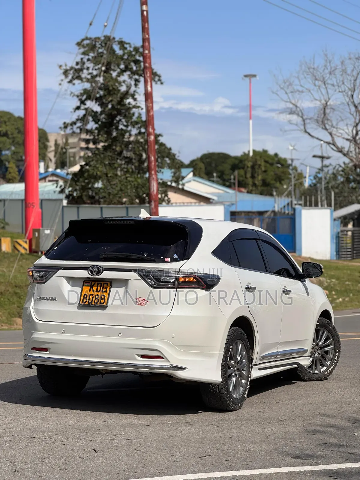 Toyota Harrier 2015 White