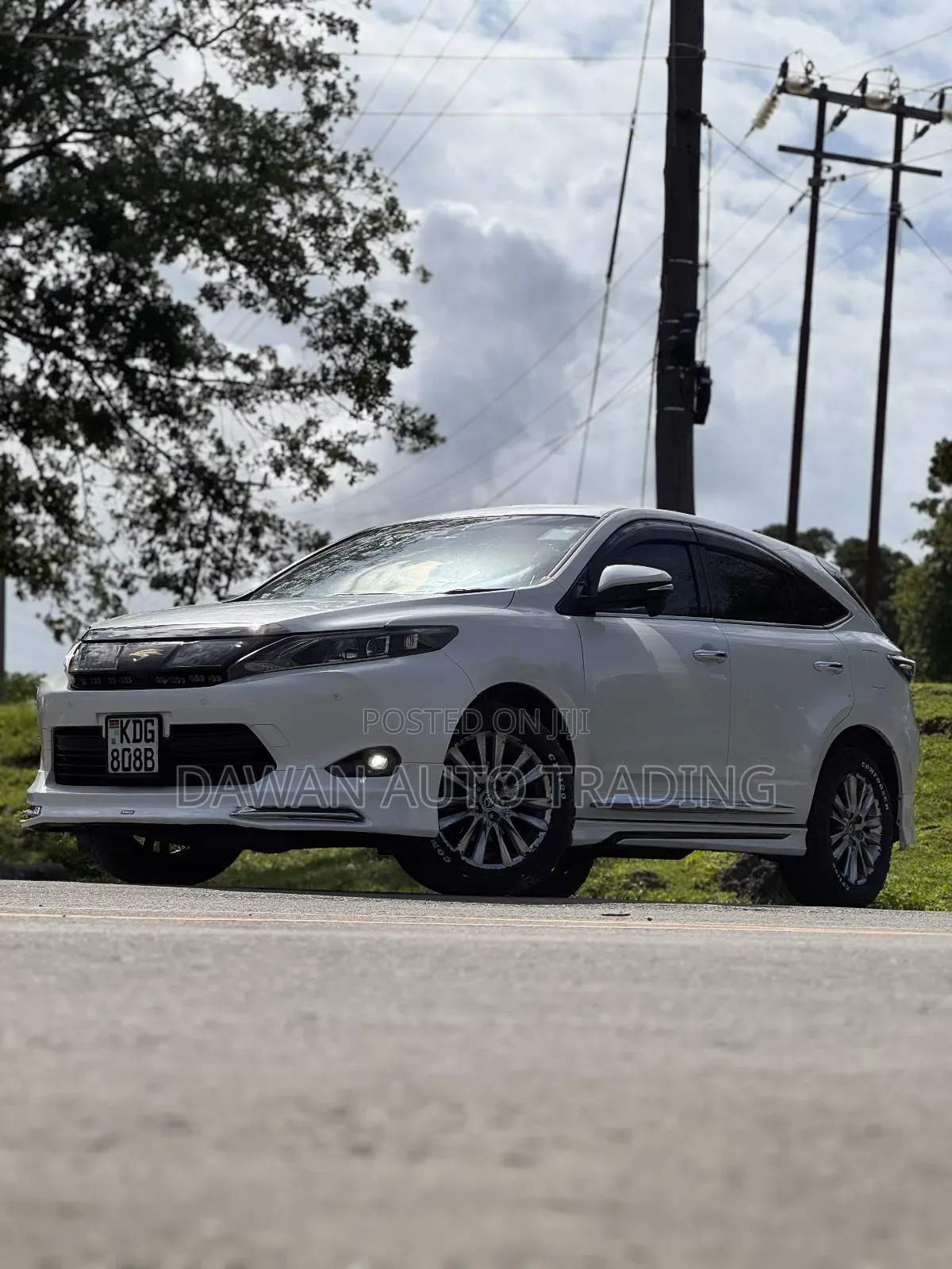 Toyota Harrier 2015 White