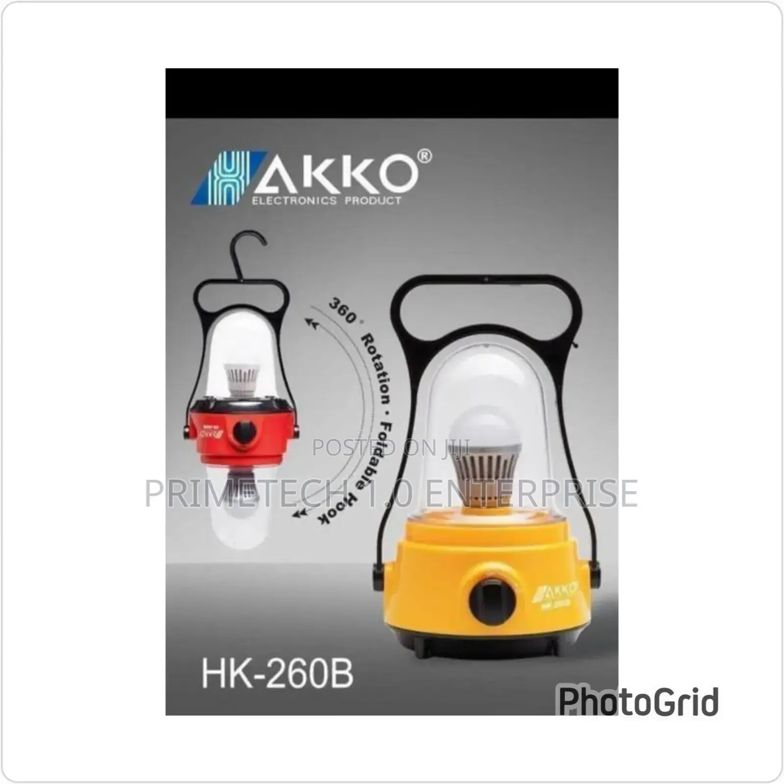 Akko 260b Rechargeable Lamp