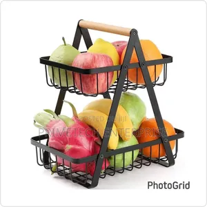 Multifunction Two Layer Fruit Rack