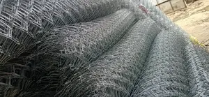Heavy Gauge Galvanized Diamond Fence