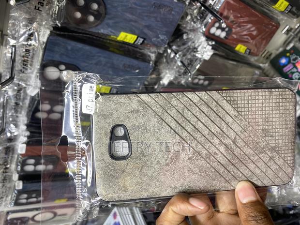 Swertg Leather Back Cover for Samsung Galaxy J7 Prime