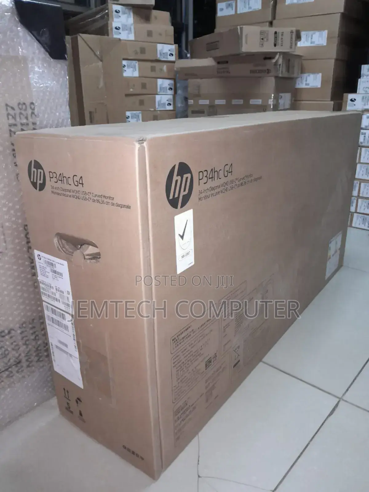 Hp P34hc G4 34" WQHD Usb-C Curved Monitor, ^ P34hc G4 34"