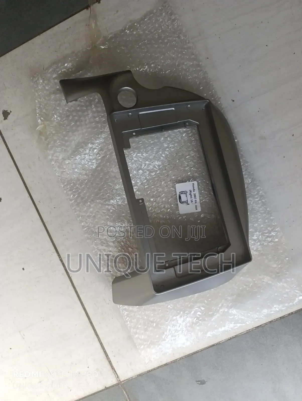 Honda Fit 2007 Radio Panel – 10 Inch Screen Support