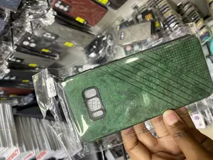 Minkrow Leather Back Cover for Samsung Galaxy S8 Plus