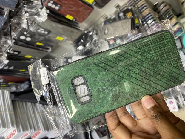 Minkrow Leather Back Cover for Samsung Galaxy S8 Plus - thumbnail 3