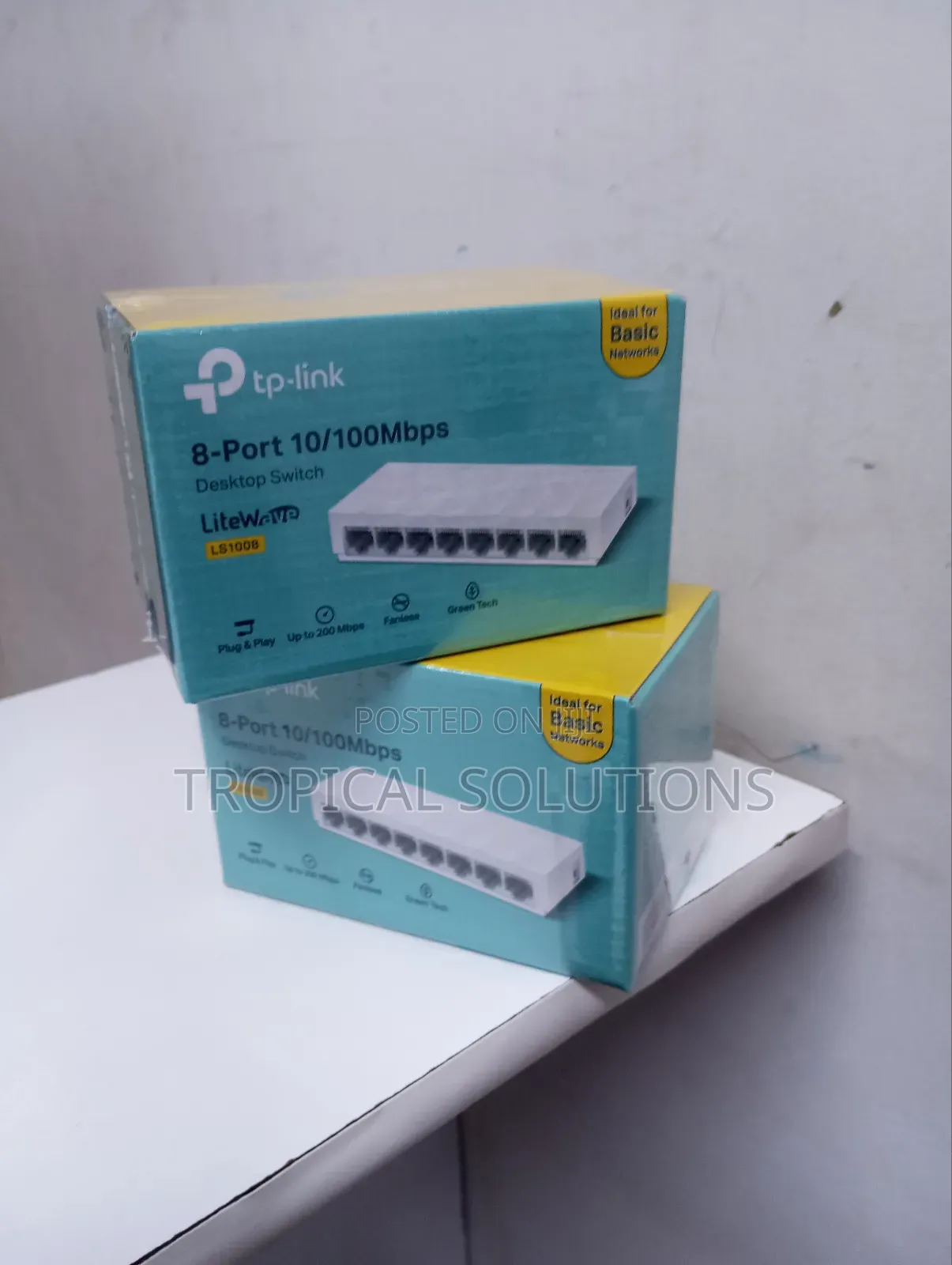 Tp-Link 8port 10/100mbps Switch Tl-Ls1008