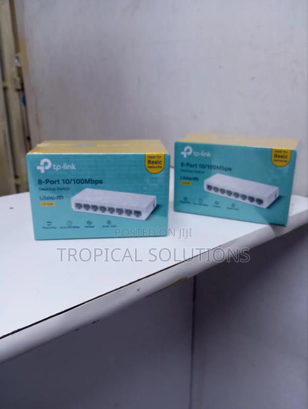Tp-Link 8port 10/100mbps Switch Tl-Ls1008 - thumbnail 2