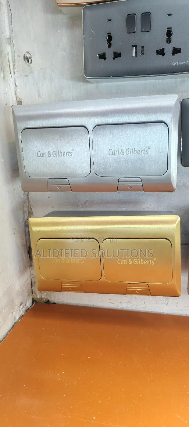 Twin Floor Socket - main view