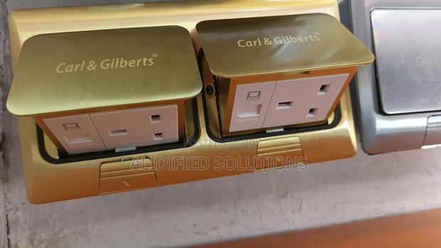 Twin Floor Socket - thumbnail 3