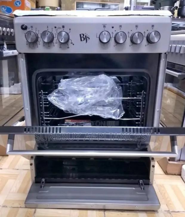 BJS Cooker, 60x60 3+1 Electric/Gas Cooker - W/ Turbo Fan