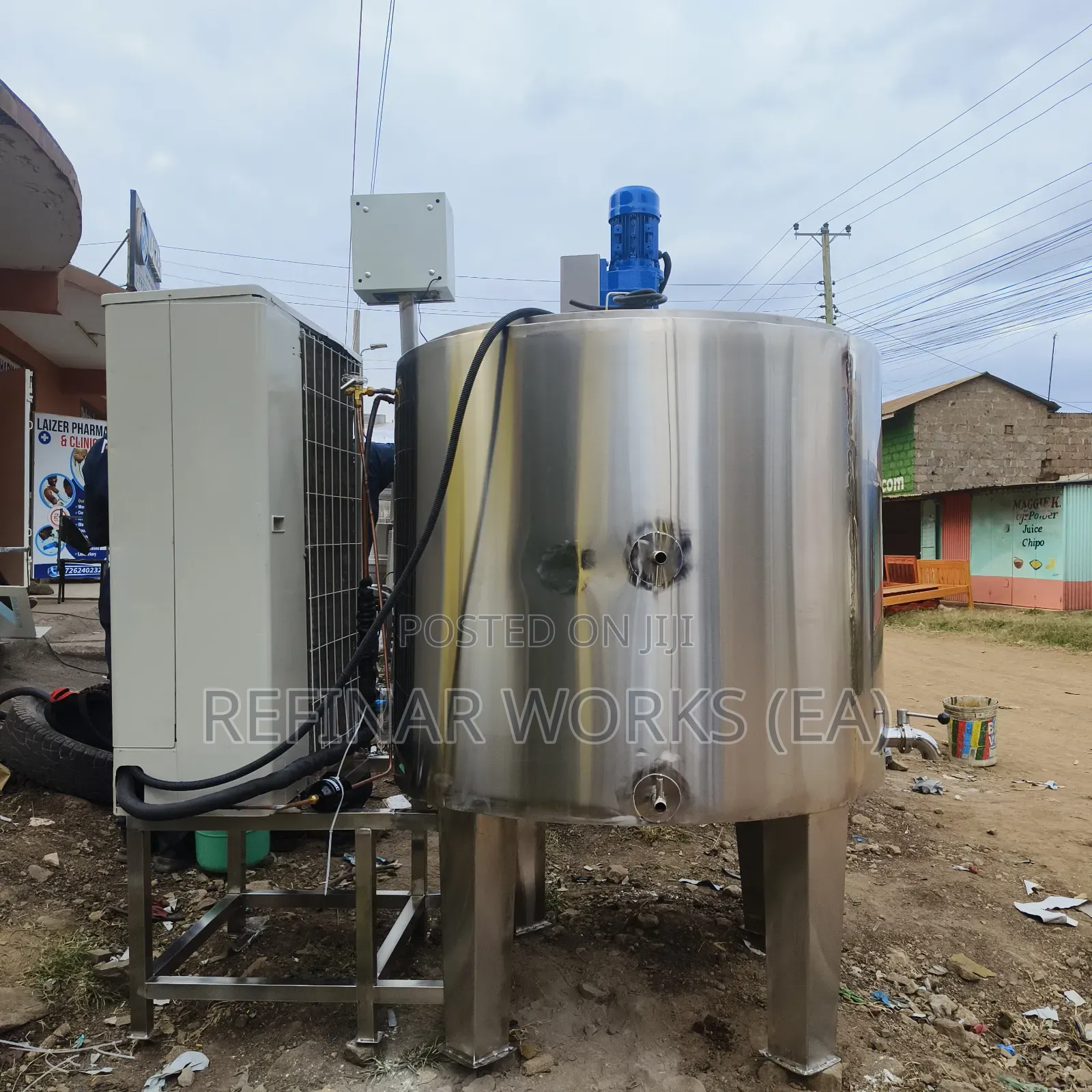 Electric Solar-Powered Milk Chillers for Off-Grid Dairy