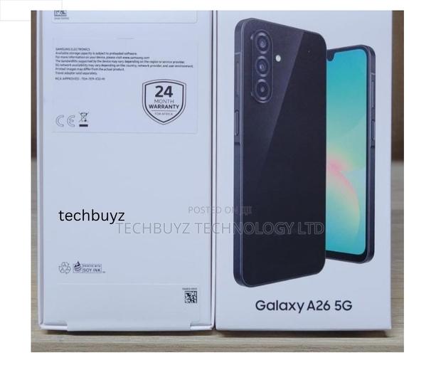 New Samsung Galaxy A26 128 GB Black