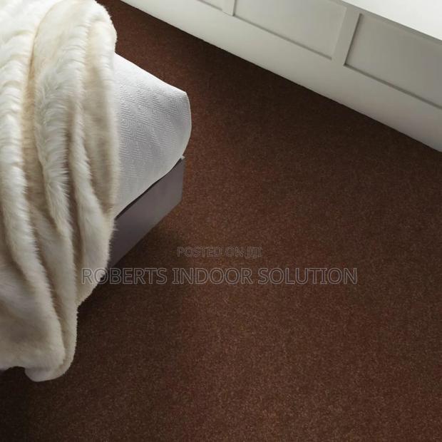 Fresh Brown Wall to Wall Delta Carpet Durable Maintain-Free