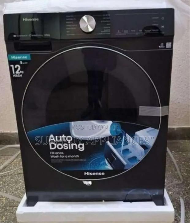 Hisense 12kg Front Load Wash and Dry Machine