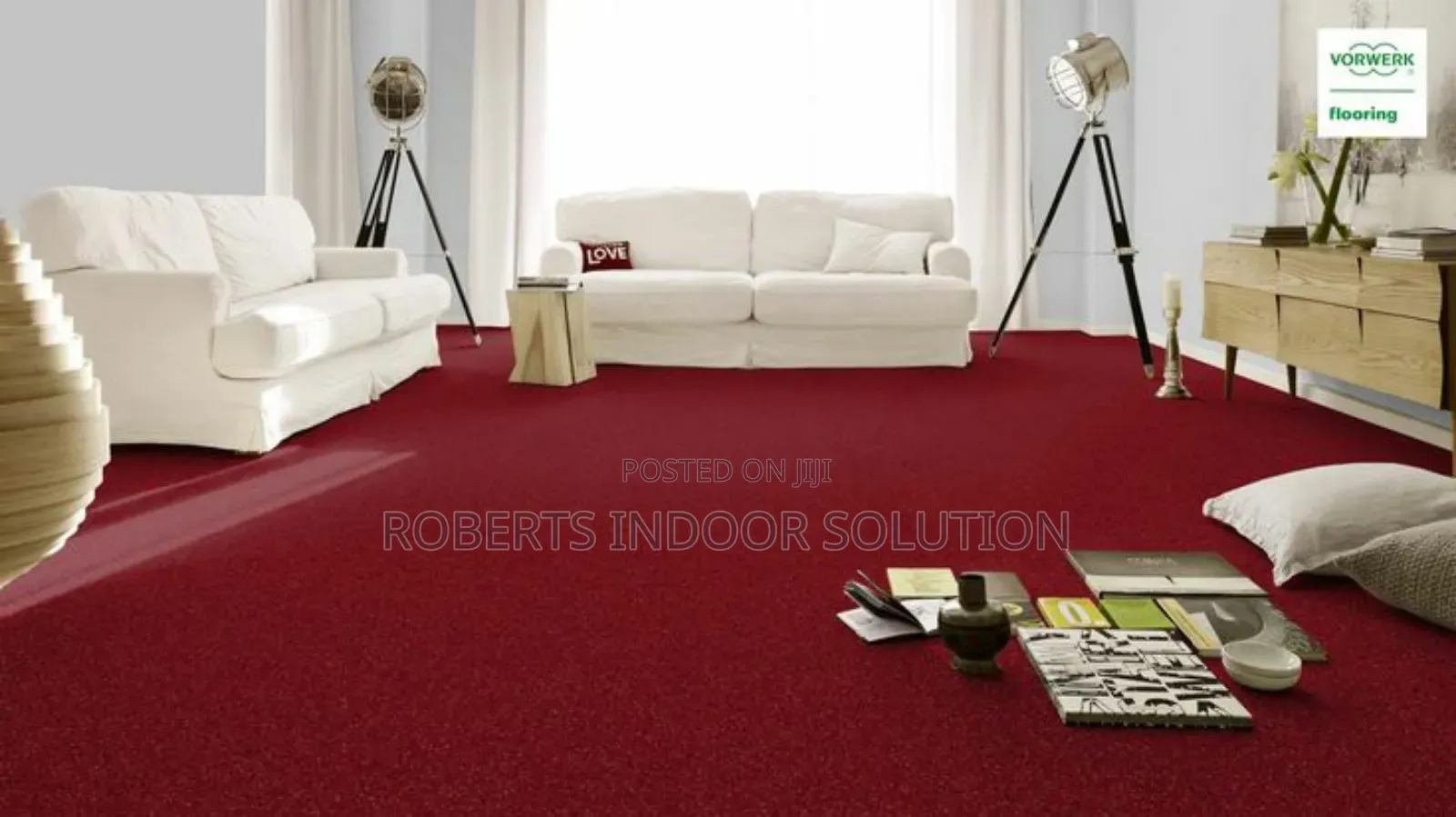 Red Delta Carpet,Stay Neat for Long Easy to Clean