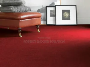 Red Delta Carpet,Stay Neat for Long Easy to Clean