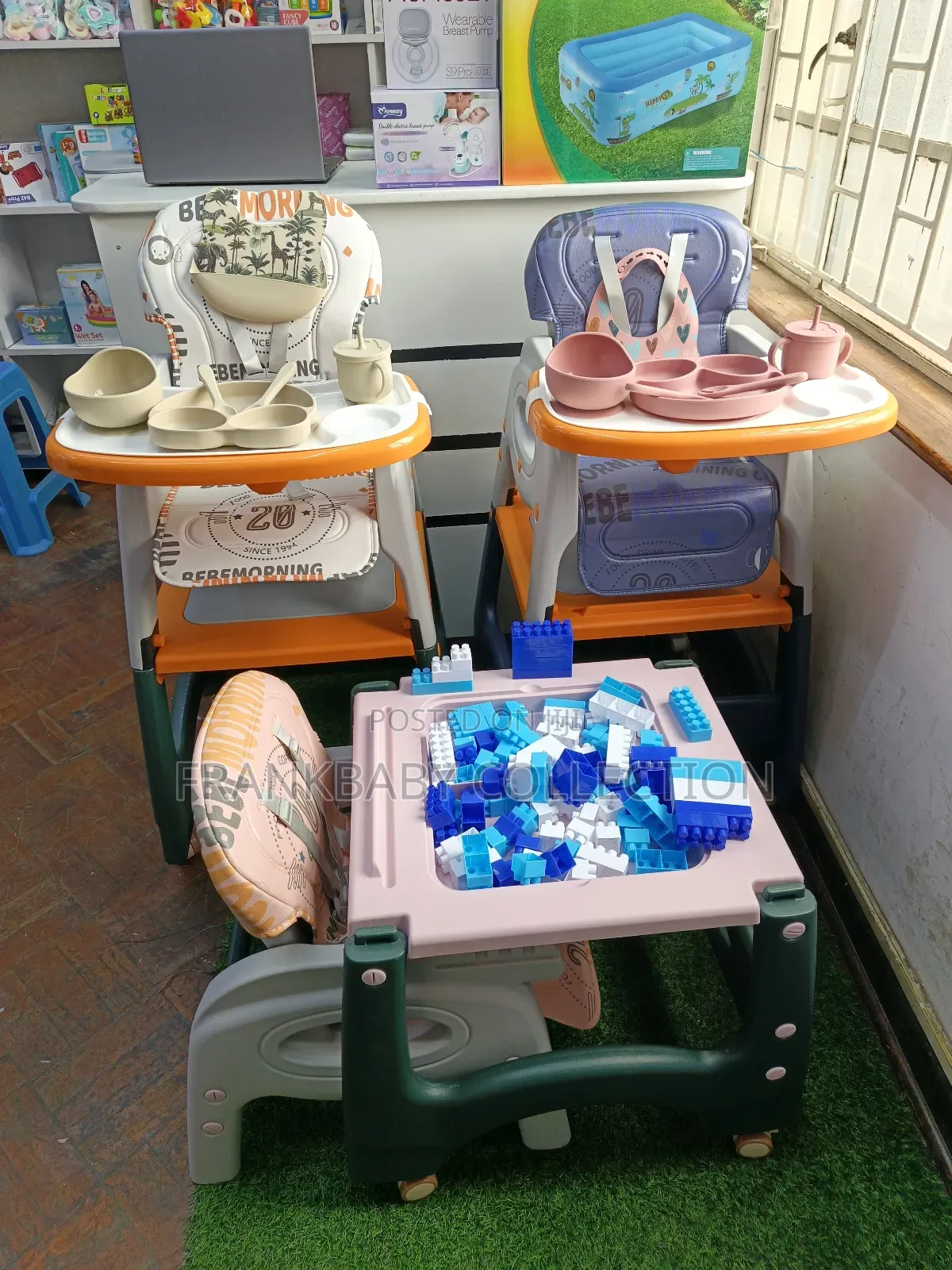 Multi Functional 3 in 1 Baby Feeding Table