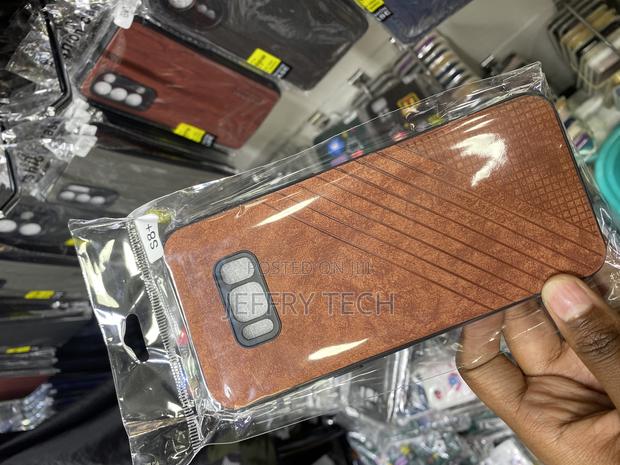 Minku Leather Back Cover for Samsung Galaxy S8+ - thumbnail 3