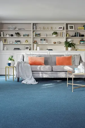Light Blue Delta Carpet Available, Walk Into Cozy Paradise