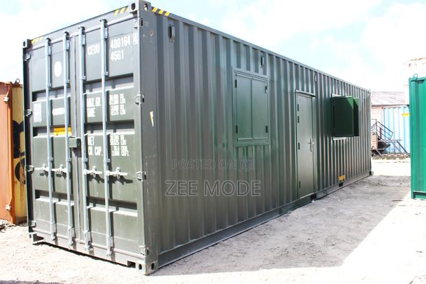 Modern Open-Plan Container Office - main view