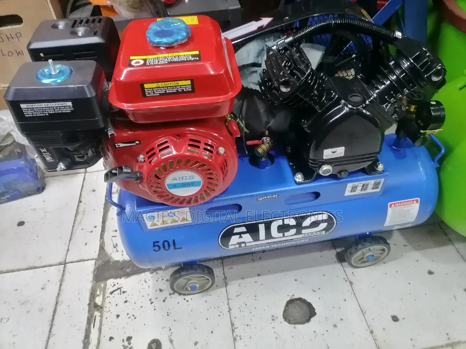 Most Appropriate 50l Aico Petrol Air Compressor