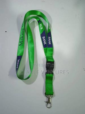 Green Branded Lanyards - thumbnail 2