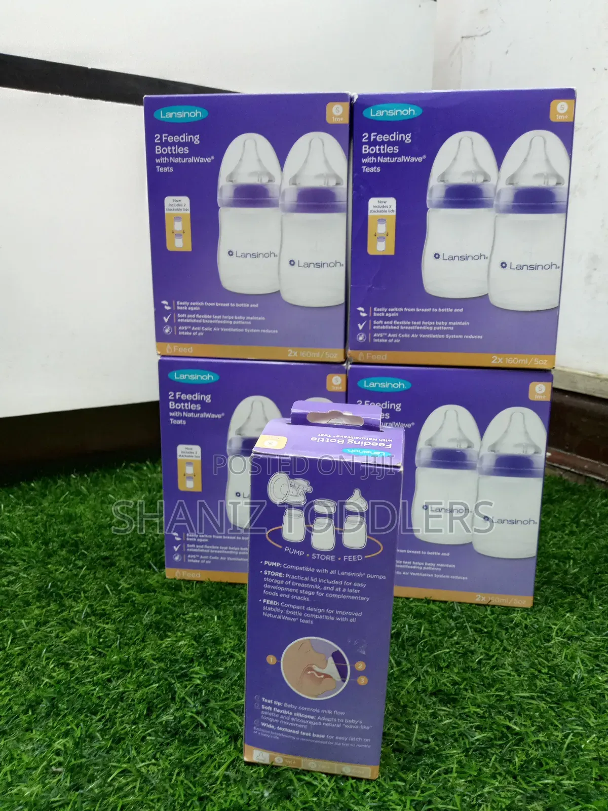 Newborn Lansinoh Feeding Bottles