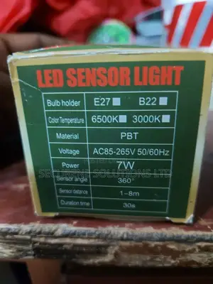 7w Sensor Bulb" or "Motion Sensor Led Bulb