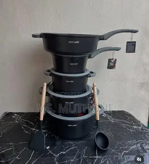 High Quality Granite Cookware Set.*