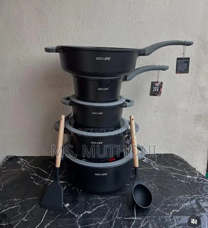 High Quality Granite Cookware Set.*