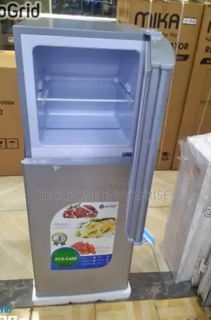 Nunix BCD-210 210l Double Door Silver Refrigerator