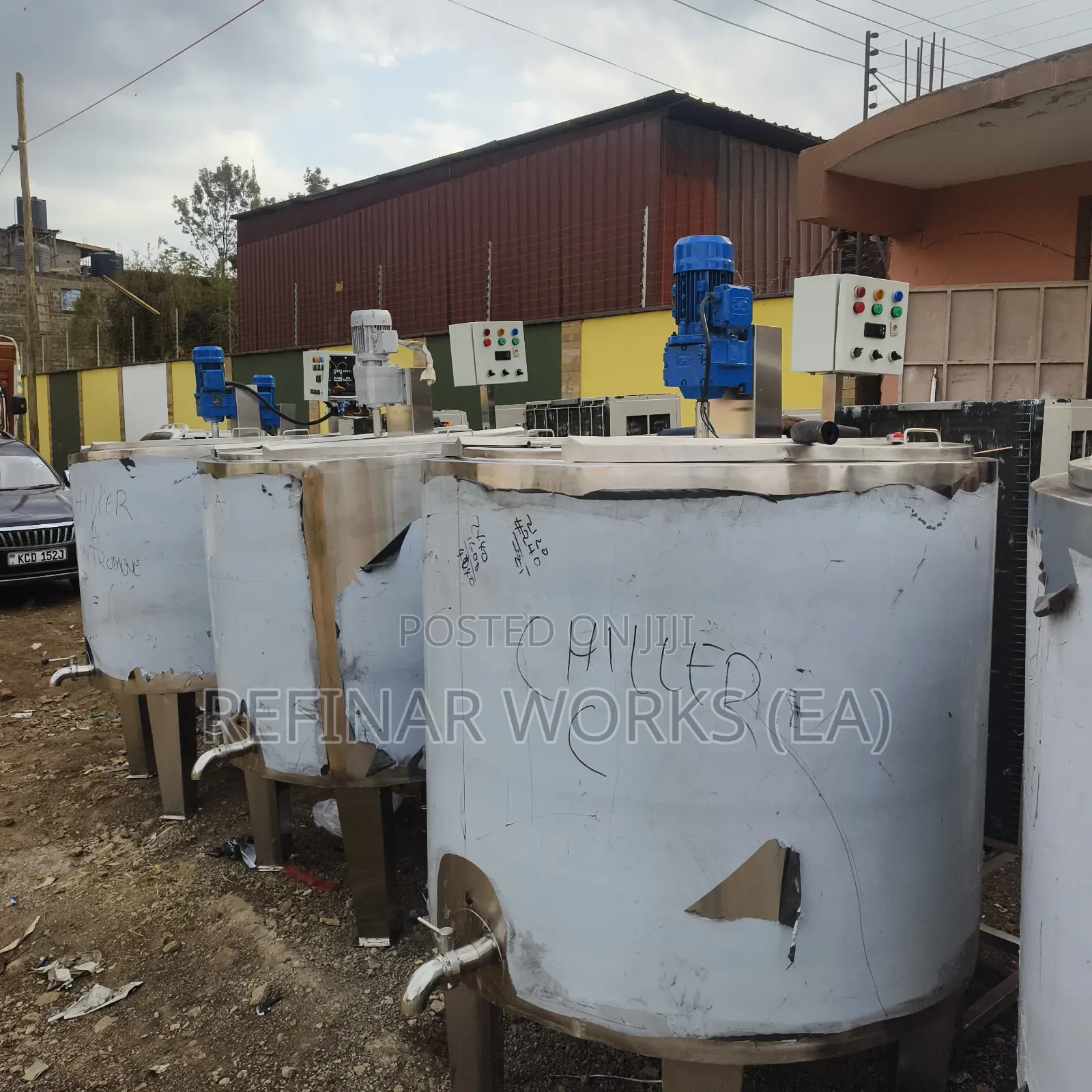 Milk Dairy/Food Processing Equipments Pasteurizer Chiller