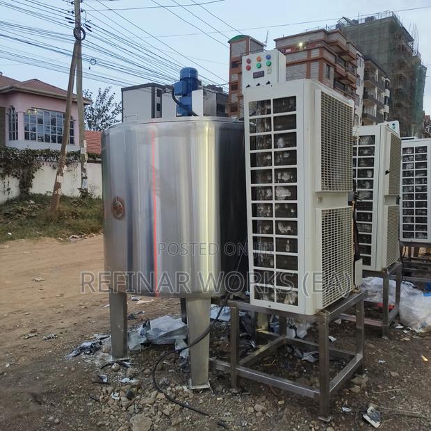 Milk Dairy/Food Processing Equipments Pasteurizer Chiller - thumbnail 4